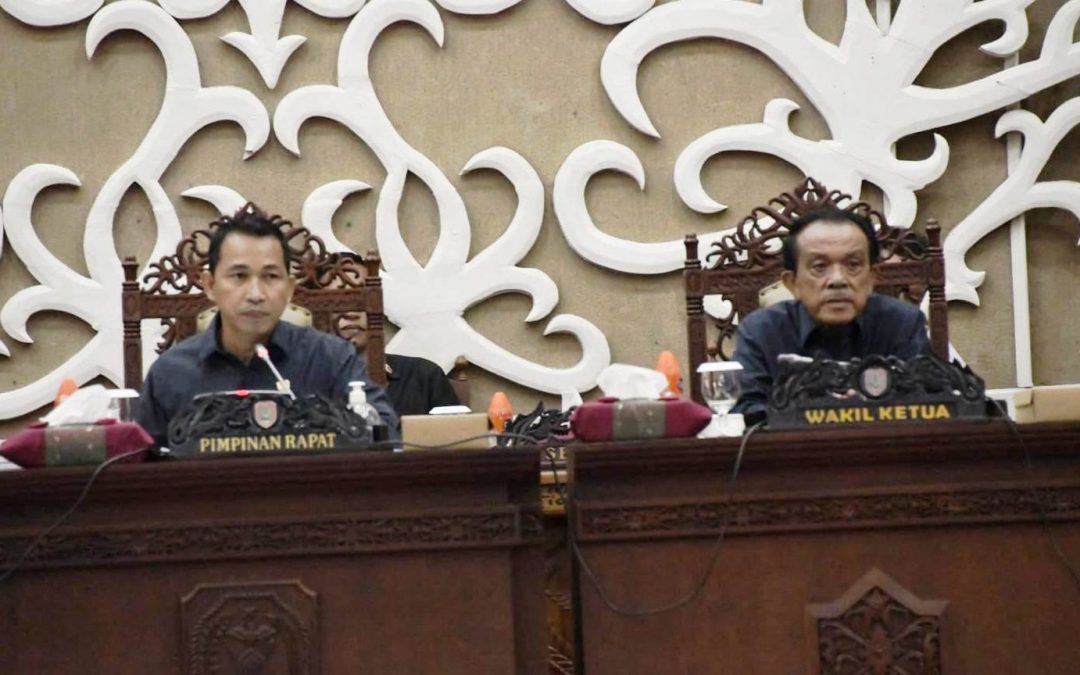 DPRD Kalteng Sepakati Bahas Tiga Raperda Inisiatif