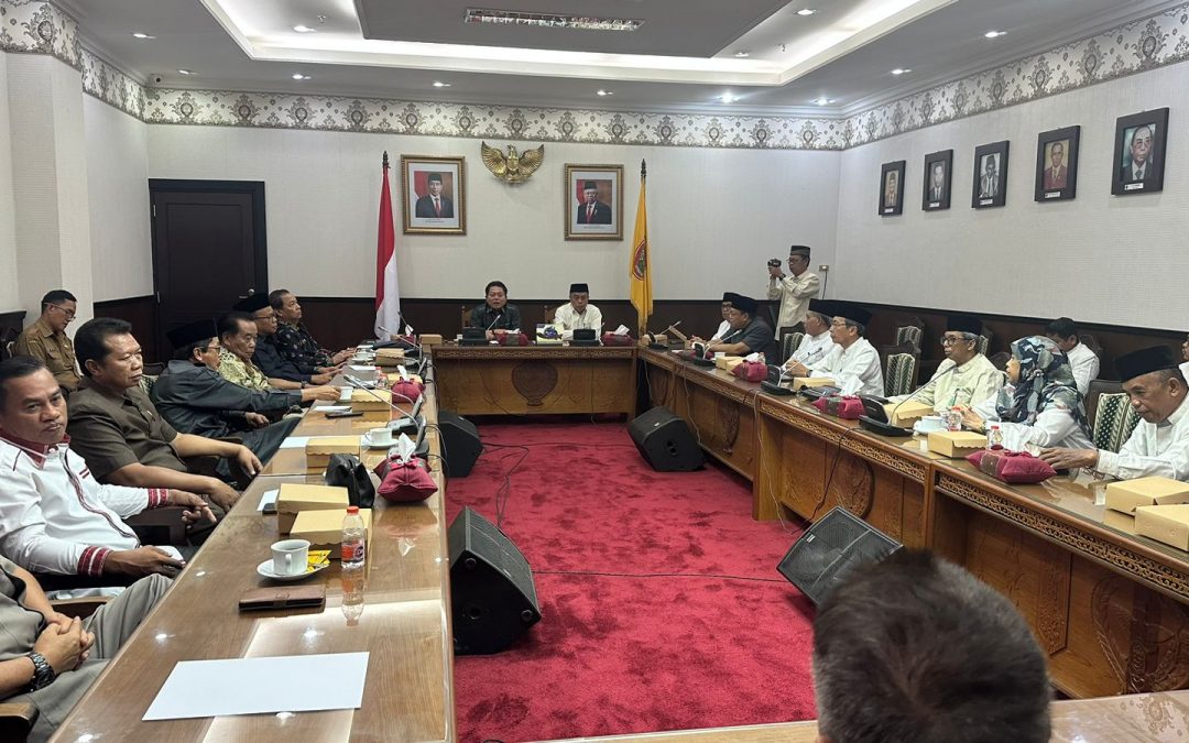 Dialog Bersama Ketua DPRD dengan MUI Provinsi Kalteng