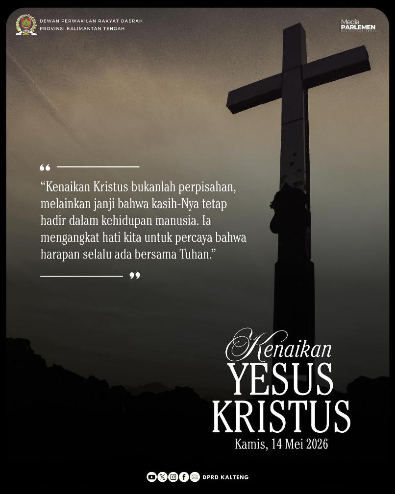 Banner Kenaikan Yesus Kristus