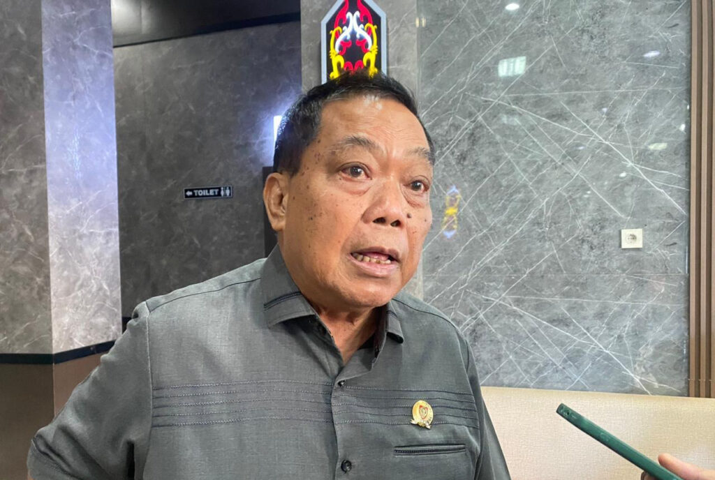 Ketua Komisi IV DPRD Kalteng, Lohing Simon
